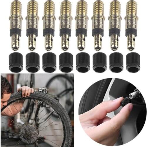 Rust-Proof Good Air Tightness Tubeless Valve Cores Bicycle Accessories for Folding Bikes
