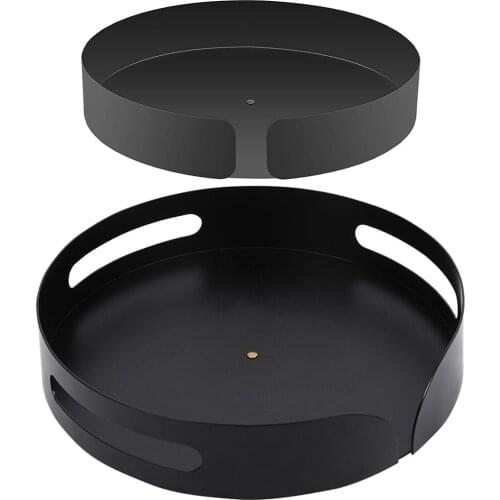 Spice Rack Round Turntable Spice Organiser for Kitchen Cabinet Turntable Spice Rack Holder Organizer