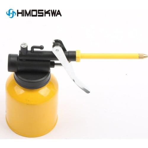 HOT HVLP Oiler Pump Hose Machine Oil Pot Grease Spray Gun Paint Cans Repair Hand Tool High Pressure Airbrush Chrome Body Diy Kit