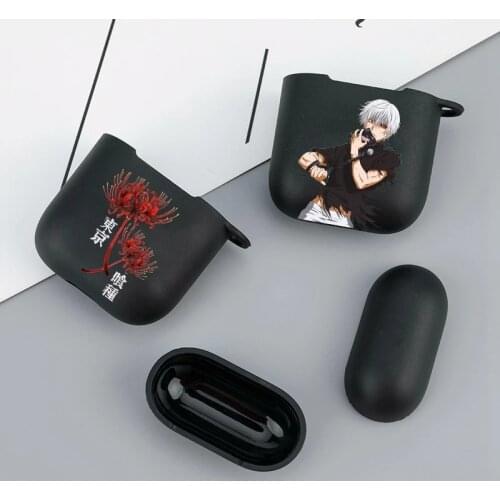 Tokyo Ghoul Trendy Anime Kaneki Ken Soft Case For Airpods 1 2 Cases Wireless Bluetooth Earphone Case Headphone Protection Cover