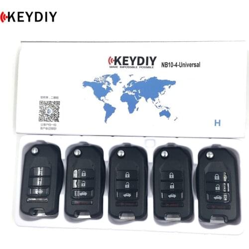 Multi-functional KEYDIY KD NB10-3 NB10-4 Universal Remote Key Control for KD900+ URG200 KD-X2 NB-Series