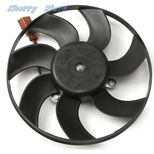 NEW 3C0 959 455 G Radiator Cooling Fan Assembly For VW Rabbit Jetta Golf GTI Passat B6 1K0959455DH 100 236 0050 Rated Power 200W