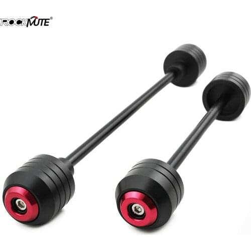 Motorcycle POM Front Rear Wheel Protector For SUZUKI V-Strom 1000 / DL1000 2016-2017 Axle Fork Crash Sliders Pad