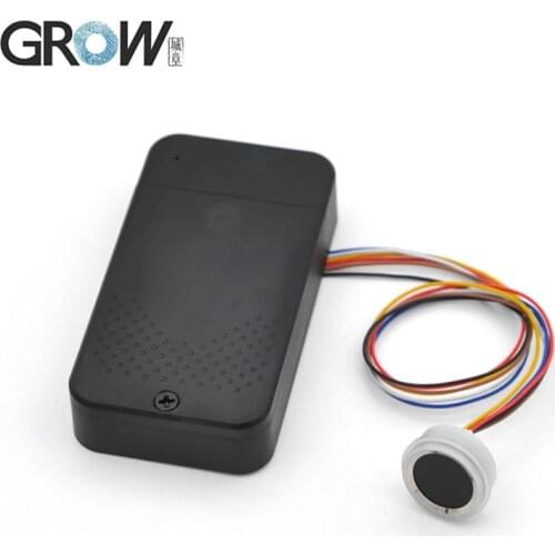 GROW K236-A+R502-F DC6V 4*AAA Battery Amin/User K236-A Fingerprint Control Board+R502-F Waterproof Small Fingerprint Module