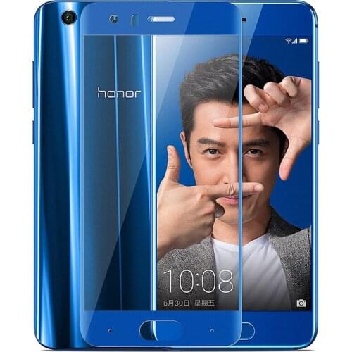 Tempered Glass Screen Protector for Huawei Honor 9 Honor9 STF-AL00 STF-AL10 5.15" full Coverage glass case Film