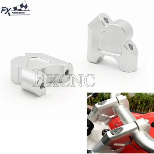 32mm CNC Motorcycle Handlebar Riser Mount Clamp Extend Adapter Clamps For BMW R1200GS R1250GS LC ADV R 1200 1250 GS R1200 GS