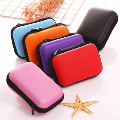 7 Colors Storage Hard Case for Trading board games Cards for Children or game Travel Zipper Carry EVA Cases fans