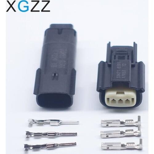 33471-0301 3 Pin Automotive Connectors Car Plug for Molex 33481-0301