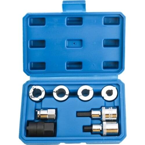 8Pcs/Set Shock Absorber Dismantle Tools Suspension Strut Spreader Socket Sleeve