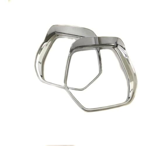 Car body stick rear Rearview glass Mirror Rain Eyebrow Shield Sun Visor Shade ABS Chrome 2pcs/set for Honda CRV CR-V 2017 2018