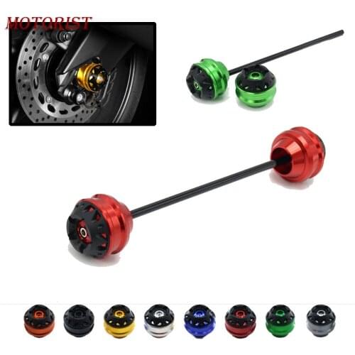 For KAWASAKI Z900 RS Z900rs 2018 CNC Modified Motorcycle Front and rear wheels drop ball / shock absorber