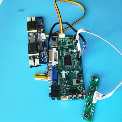 Kit for LM220WE1 TL 4 lamps 30pin driver board moitor 1680X1050 Controller Board 22" HDMI+DVI+VGA LCD Audio panel Display