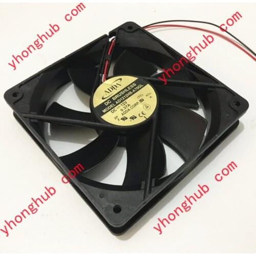 ADDA AD1212HB-A70GL TC DC 12V 0.37A 120x120x25mm Server Cooling Fan
