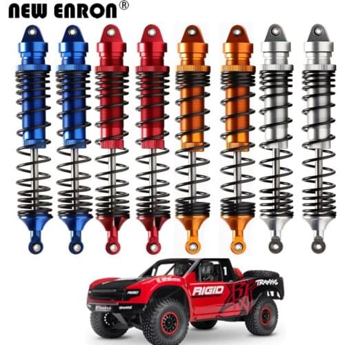 #8450 8460 2Pc Alloy Front 135mm Rear 138MM Spring Shock Absorber Damper for RC Car Parts Traxxas 1/7 UDR Unlimited Desert Racer