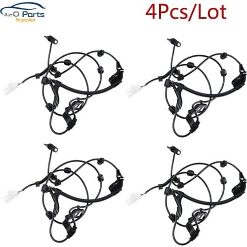 A set Front Rear Left Right ABS Wheel Speed Sensor Engine Speed Sensor For Toyota Fortuner Hilux 2015- 89542-0K060 89543-0K061