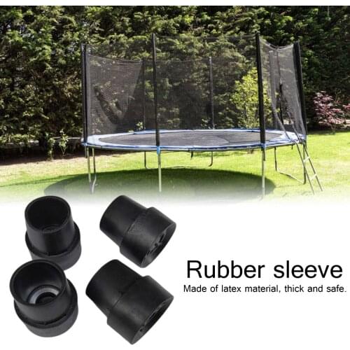 10PCS/Lot Trampoline Leg Tip Sturdy Rubber Non-slip Mute Leg Cap Easy-install Durable Latex Leg Tip