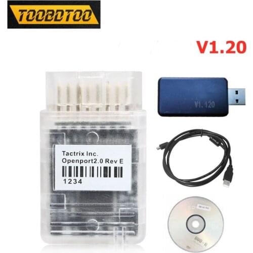 ECU Programmer V1.20 OBD Car ECU Tuning Tool with OBD V1.20 USB Dongle OBD 1.20 read & write ECU data with Openport 2.0