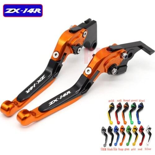 CNC Motorcycle Brake Clutch Levers For Kawasaki ZX1400 / ZX14R / ZZR1400 2006 2007 2008 2009 2010 2011 2012 2013 2014 2015 2016