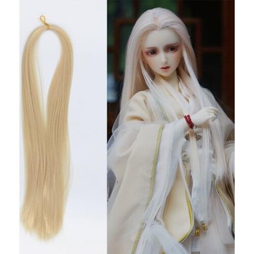 SD / BJD wig night Laurie leaf Laurie doll uncle 80cm hand woven hand transplanted DIY hair