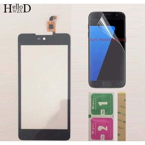 Mobile TouchScreen Touch Screen Sensor Front Glass For Micromax Canvas Selfie 2 Q340 Touch Screen Digitizer Panel Protector Film