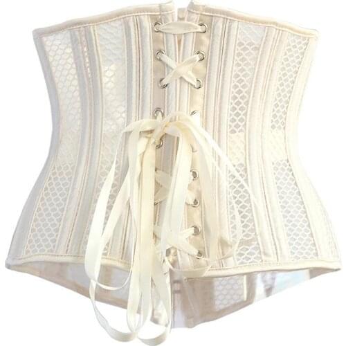 26 Steel Bones Body Shapers Girdles Mercerized Fabric Waist Trainer Corset Cleavage Tops Body Shaper Slimming Body Health Care