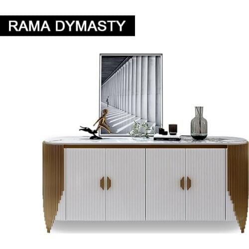 Modern and simple slate light luxury dining sideboard small apartment storage cupboard restaurant side cabinet