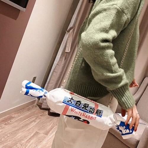 THINKTHENDO Women's White Bags