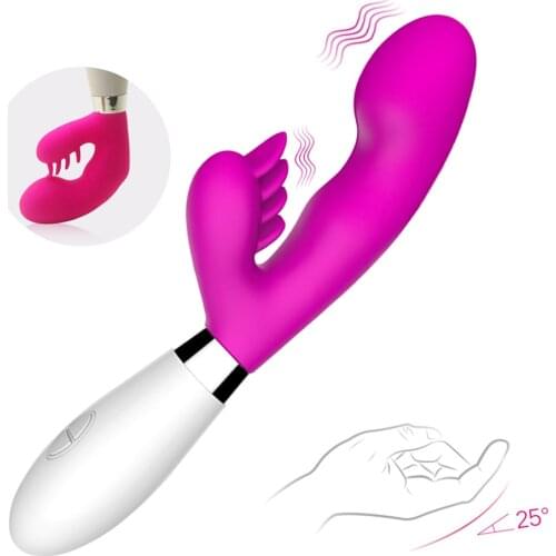 10 Speed G Spot Rabbit Vibrator Dual Vibration Dildo Sex Toys For Women Clitoris Stimulate Vagina Massage Adult Sex Products