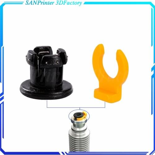 CLIP Pipe clamp Bowden Coupling for Metal for E3D heatsink bowden tube collet for trianglelab CR10 HEATSINK HOTEND