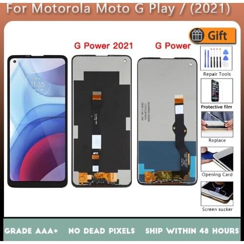 6.6" For Motorola Moto G Power 2021 G10 Play LCD Display Touch Screen Digitizer Replacement For MOTO G Power 6.4" LCD Screen