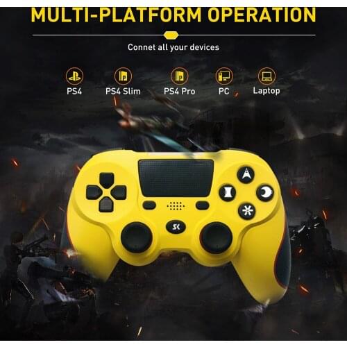K ISHAKO Gamepad PS4 Games Controller Joypad Wireless Joystick For Sony Original Juegos Controle