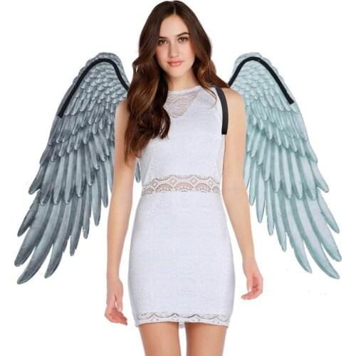 Halloween Angel Wings Mardi Gras Theme Party 3D Cosplay Wings For Kids Adults Big Wings Costume