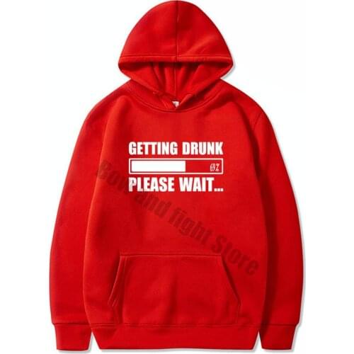 Fashion Brand Mens Hoodies Getting Drunk Beer Stag Party Gift Funny Spring Autumn women Sweatshirt hoody Tops