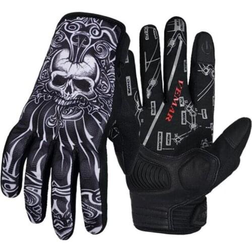 Motorcycle Gloves Moto Motocross Breathable Full Finger Gloves Racing Riding Touch Screen Motorbike Gloves Protective Gear