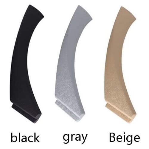 Gray Beige Black left Right Car Interior Handle Inner Door Panel Pull Trim Cover For BMW 3 series E90 E91 328 330 335