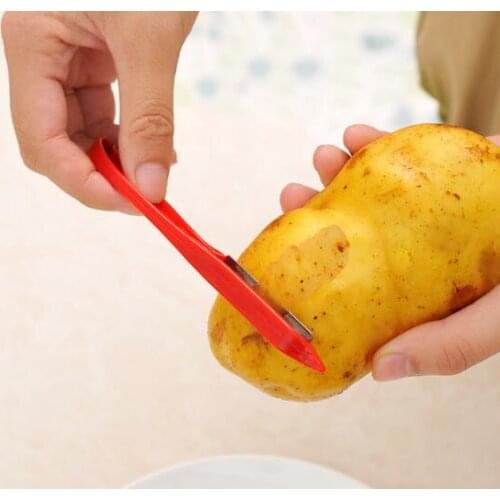 New Arrival Candy Color Stainless Steel Peeler Potato Apple Peeler Vegetable & Fruit Tools Kitchen tool lin3954