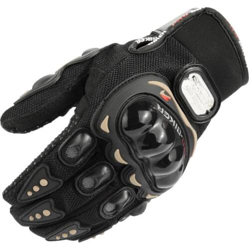 Fashion Tactical Gloves Military Army Classic Full Finger Knight 3D Breathable Mesh Fabric Quality Leather Glove For Men Women