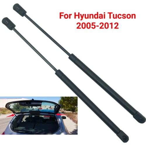 2pcs Car Rear Window Glass Gas Spring Shock Lift Strut Struts Support Bar Rod For Hyundai Tucson 2005 2006 2007 2008 2009 - 2012