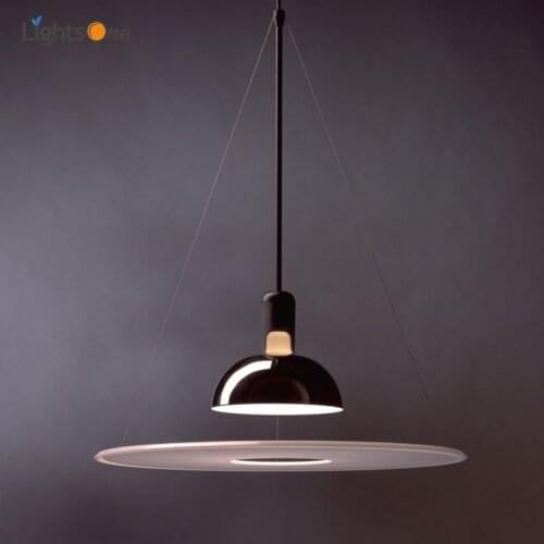 Scandinavian restaurant study bedroom model room pendant lamp luxury creative flying saucer decoration pendant lights