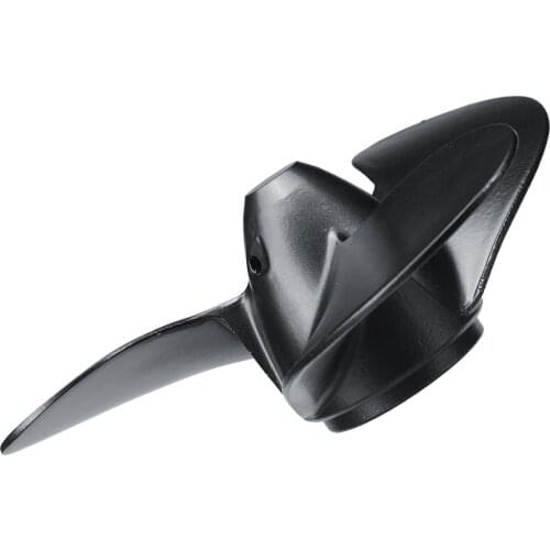 Aluminum Alloy 7.4x5.7 Marine Propeller Outboard Propeller 2.2-3.3HP R Rotating Black For Nissan Tohatsu Evinrude Johnson