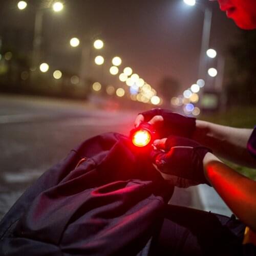Brake Warning Bike Light Rear USB Rechargeable Bicycle Light Lamp Bright Led Flash Taillight Cycling Accessories