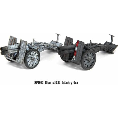 S-Model 1/72 15cm s.IG.33 Infantry Gun, 2 Pcs in Box Finished Product #RP1023