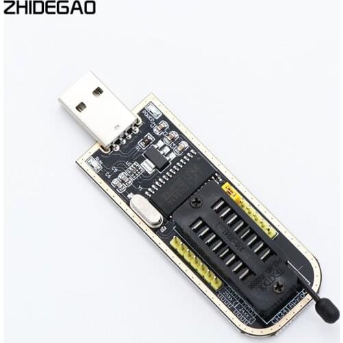 CH341A 24 25 Series EEPROM Flash BIOS H341 USB Programmer Module + SOIC8 SOP8 Test Clip For EEPROM 93CXX / 25CXX / 24CXX