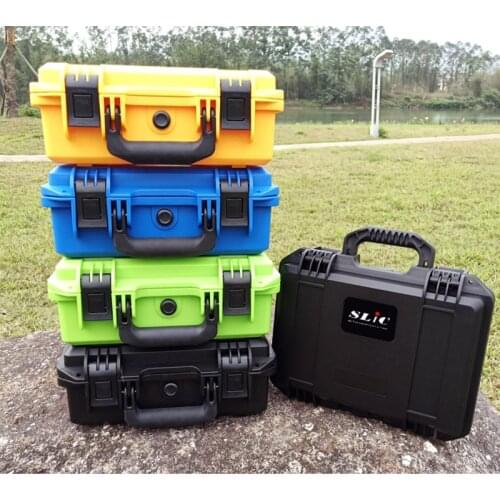Thickened multi-color multi-function toolbox safety protection box SLR camera box equipment waterproof binstrument box with foam
