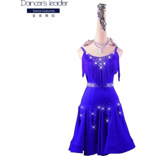 2020 new summer latin dance performance costume dance costume sexy ladies children professional tassel dress