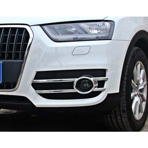 2PC ABS FOR audi Q3 2013-2015 Q5 ( 2009-2013 ) Front fog lamp shade