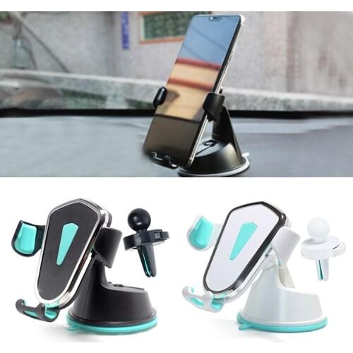 Car Auto Phone Holders 360° Windshield Mount Brackets for Mobile Phone GPS Holder Bracket