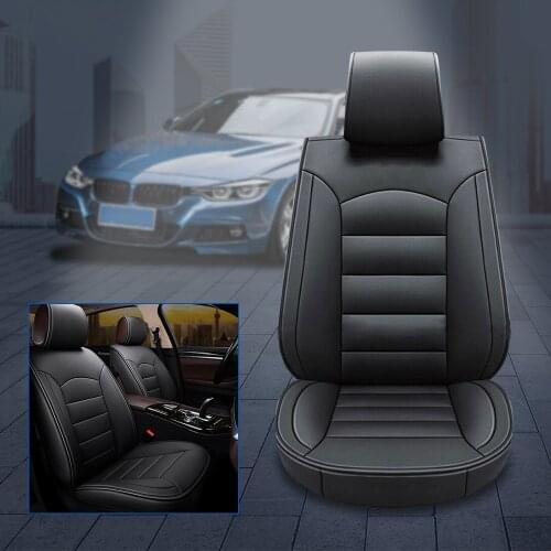 Car 5-Seat Leather For Seat Cover Cushion For Toyota Camry For Corolla RAV4 Front+Rear
