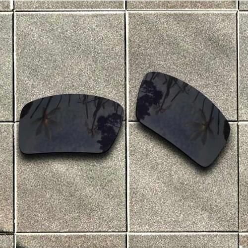 Stealth Black Polarized Sunglasses Replacement Lens for-Oakley Eyepatch 2 Frame 100% UV Protection Good Fitness