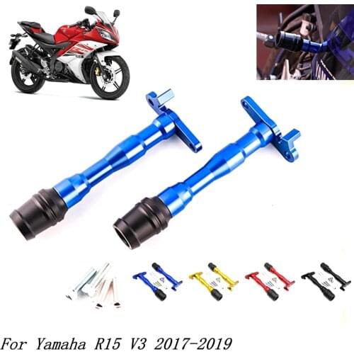 For Yamaha YZF-R15 V3 2017-2019 Motorcycle Modification Body Drop- Resistant Rod Engine Crash Pads Bumper Falling Protector